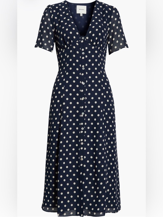 Reformation Dresses & Skirts - NWT Reformation By Anthropologie Lise Polka Dot Dress SZ 6